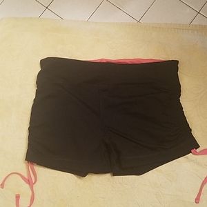 Side tie shorts